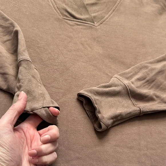 Women's Brown Sweatshirt - Picture 3 of 7